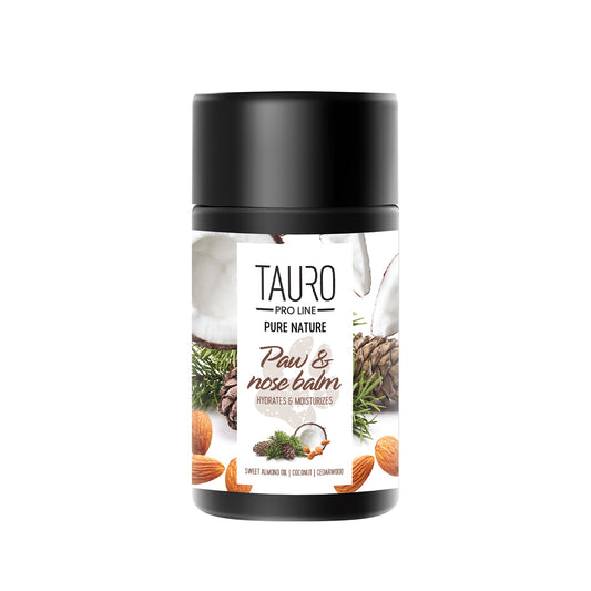 Tauro Pro Line Pure Nature Nose & Paw Balm Hydrates & Moisturizes, увлажняющий бальзам для носа и подушечек лап собак и кошек
