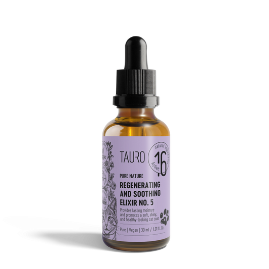 Regenerating & Soothing Elixir No. 5 kassidele, kasside eliksiir tundlikule nahale ja karvale