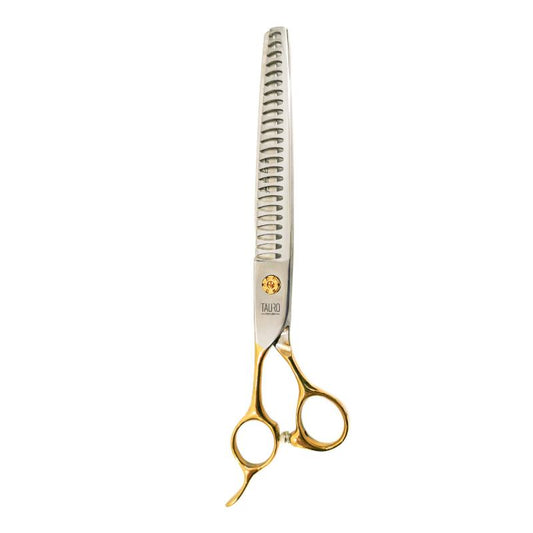 Roostevabast terasest harvenduskäärid („chunker“) Janita Plunge line, 19 cm