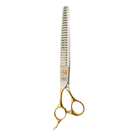 Roostevabast terasest harvenduskäärid („chunker“) Janita Plunge line, 19 cm