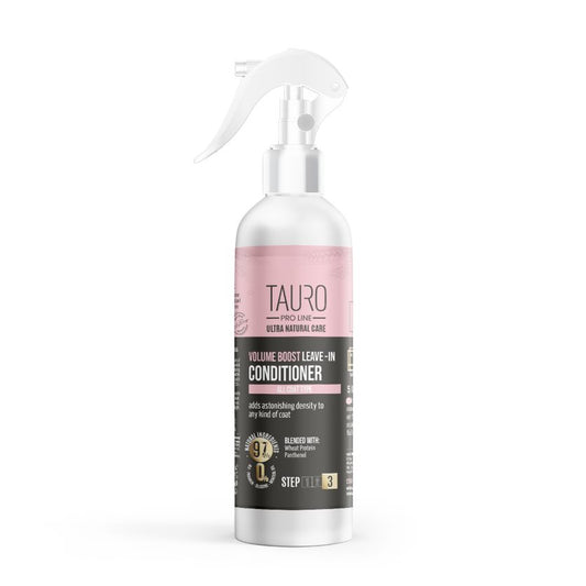 Tauro Pro Line Ultra Natural Care  несмываемый кондиционер-спрей для собак и кошек, придающий шерсти объем