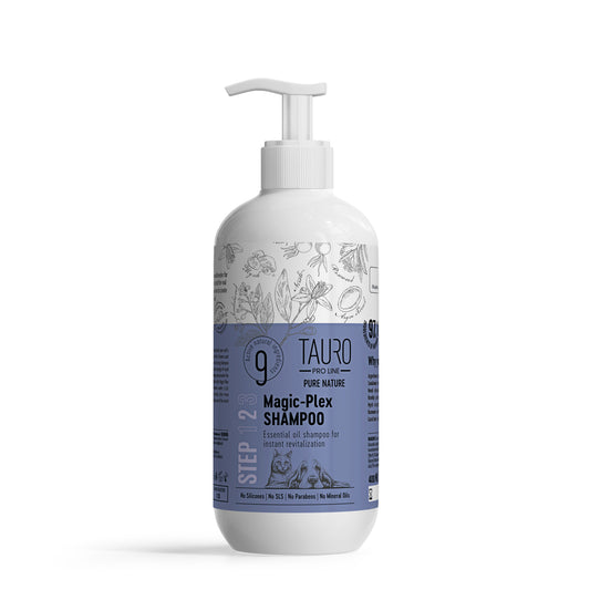 Tauro Pro Line Pure Nature Magic-Plex, восстанавливающий шампунь для шерсти собак и кошек