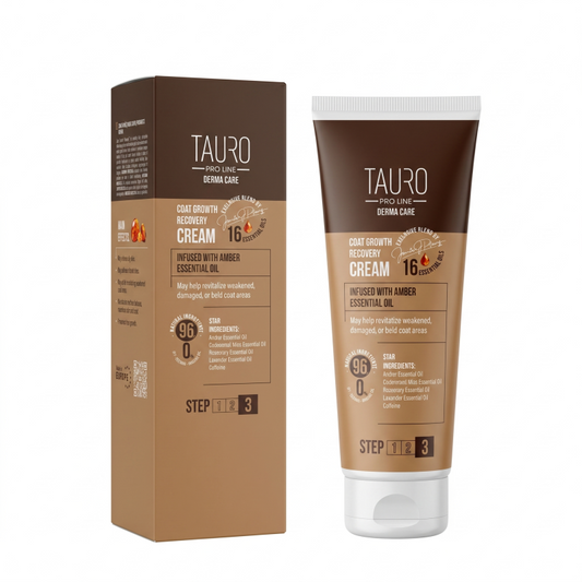 TAURO PRO LINE Derma Care Coat Growth Recovery Cream, koera ja kassi karvakasvu taastav kreem, 250 ml