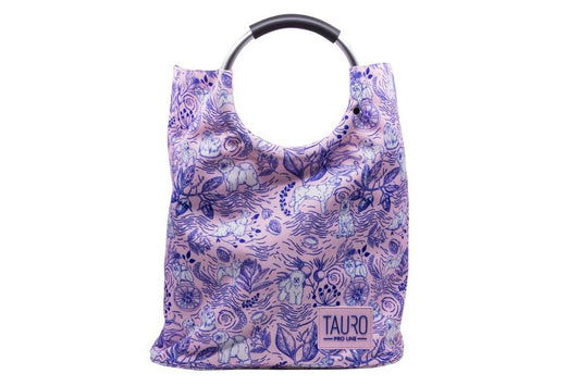 Tauro Pro Line сумка-шоппер, объемный, с металлической ручкой, уникального дизайна