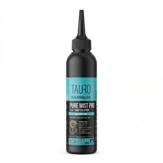 TAURO PRO LINE Ultra Natural Eye & Ear Care Mist, silmade ja kõrvade hooldusvahend lemmikloomadele, tilgutiga otsik, 150 ml