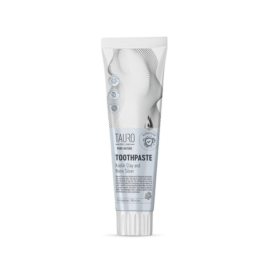 Tauro Pro Line Pure Nature зубная паста для собак и кошек, с белой глиной (каолином), цеолитом и наночастицами серебра