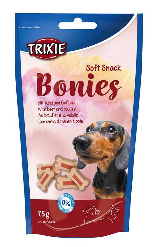 Koerte täiendsööt veise- ja kodulinnulihaga, 75 g