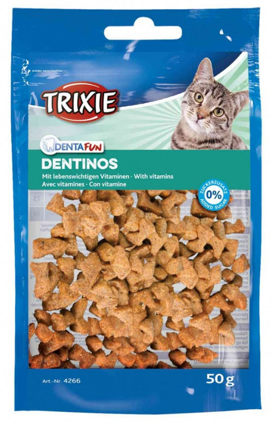 Trixie Dentinos лакомства для кошек с витаминами