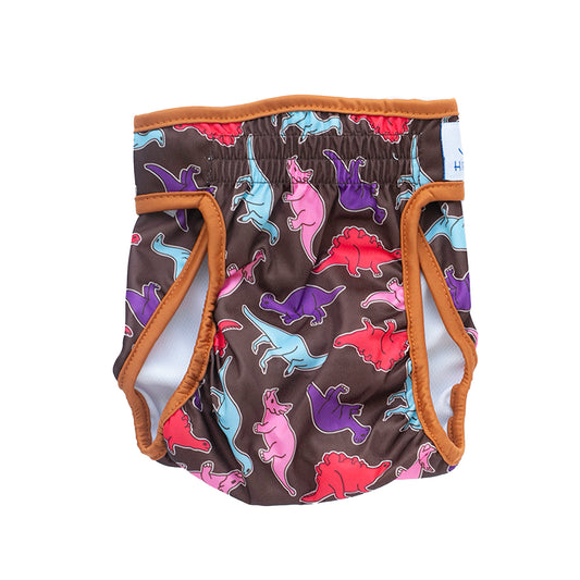 Koeratüdruk korduvkasutatavad mähkmed, dinosaurused M