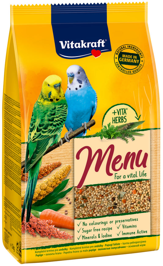 Vitakraft PREMIUM MENU täissööt papagoidele