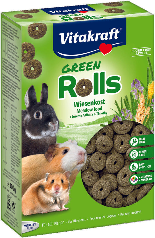 Vitakraft GREEN ROLLS täiendsööt närilistele