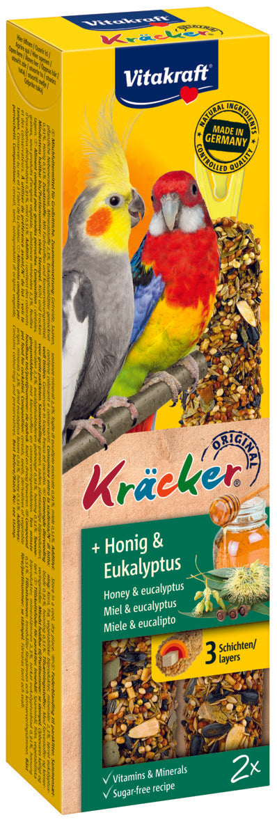 Vitakraft Kracker australian honig лакомство для средних попуагев