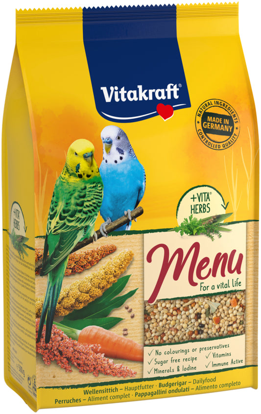 Vitakraft MR Menu Vital корм для волнистых попугаев