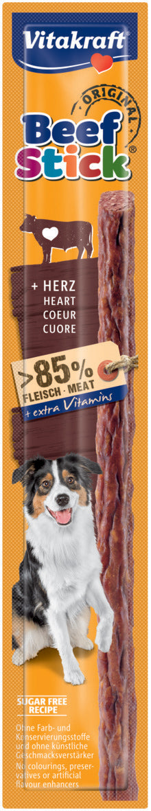 Vitakraft Beef Stick лакомство для собак с сердцем быка