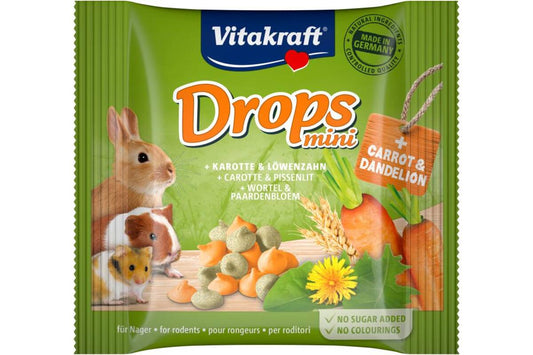 Väikeloomade maiuspalad porgandite ja võililledega