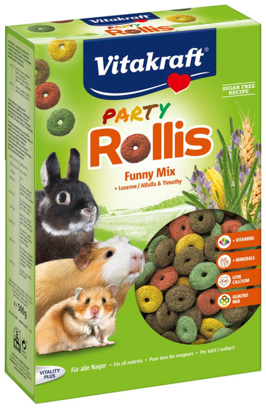 Vitakraft Rollys Party rõngikud närilistele
