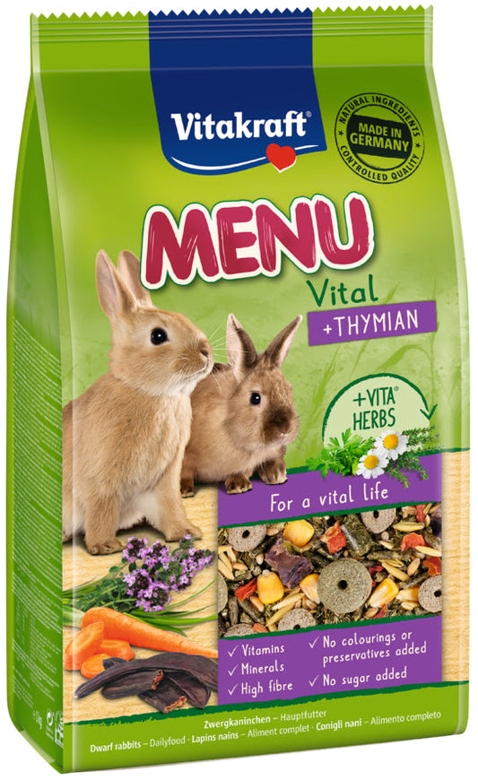 Vitakraft Menu Thymian küülikutoit