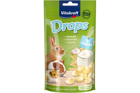 Väikeloomade maiuspalad jogurtiga