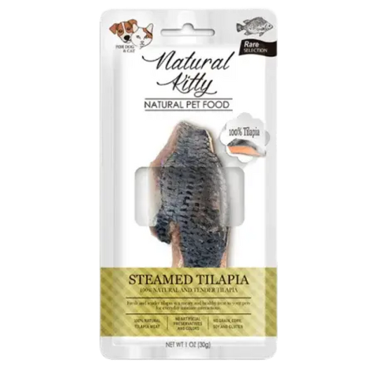 Söödav materjal koertele ja kassidele - aurutatud tilapia