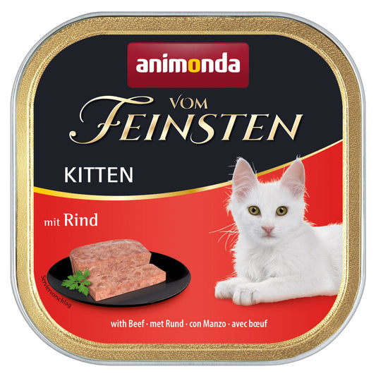 Animonda Vom feinsten консервированный корм для молодых кошек, с говядиной