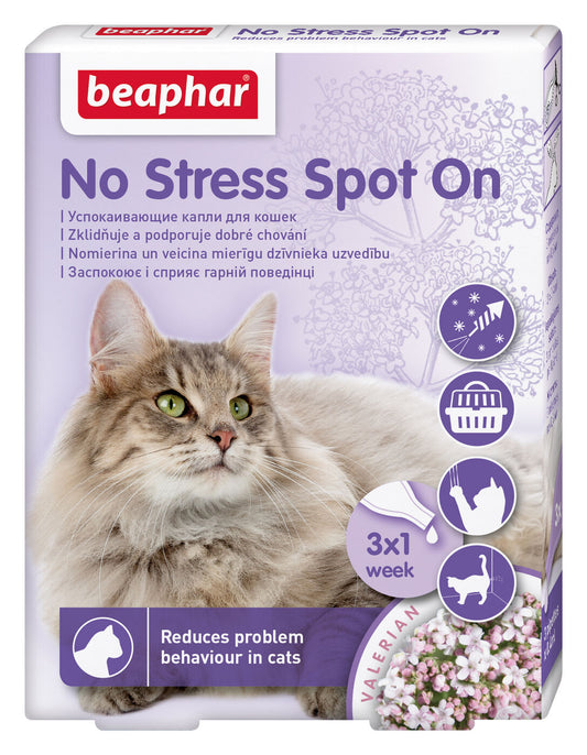 Beaphar No Stress Spot on Dog капли для кошек
