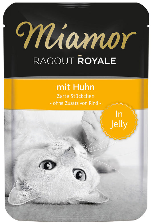 Finnern Miamor Ragout консервированный корм для взрослых кошек, с курятиной