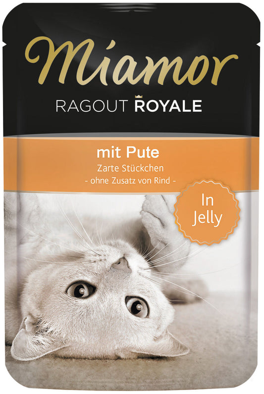 Finnern Miamor Ragout консервированный корм для взрослых кошек, с индейкой