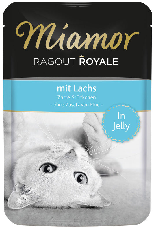 Finnern Miamor Ragout консервированный корм для взрослых кошек, с лососем
