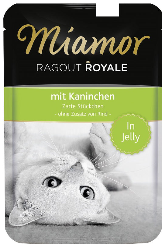 Finnern Miamor Ragout консервированный корм для взрослых кошек, с крольчатиной