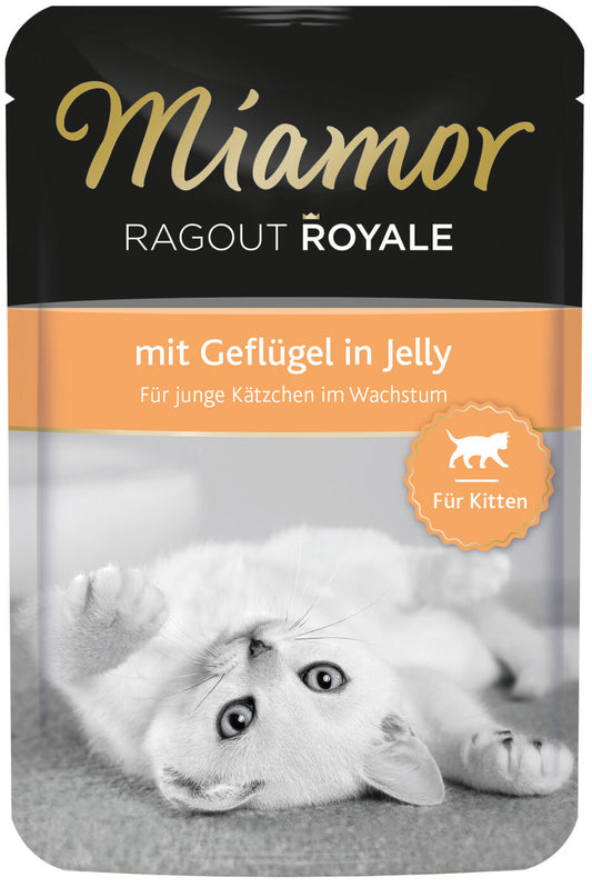 Finnern Miamor Ragout консервированный корм для молодых кошек, с мясом домашней птицы