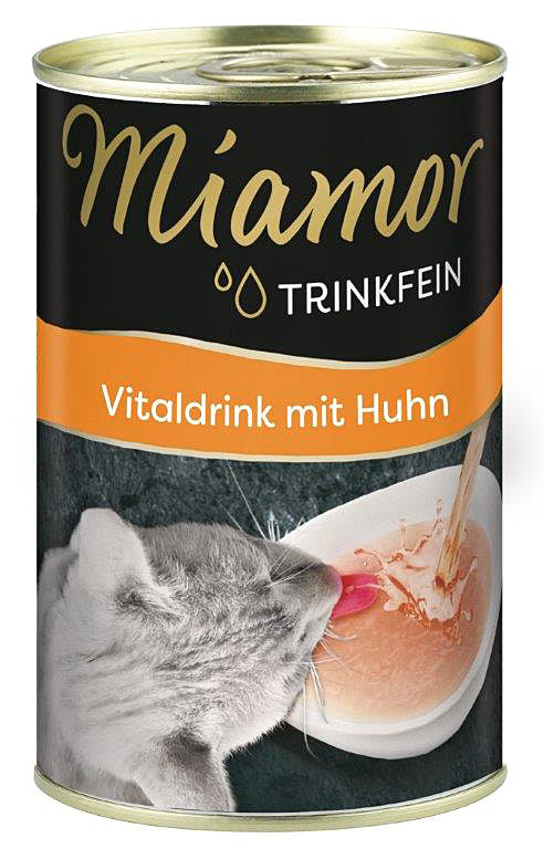 Finnern Miamor Trinkfein Vitaldrink пищевая добавка-напиток для взрослых кошек, с курятиной