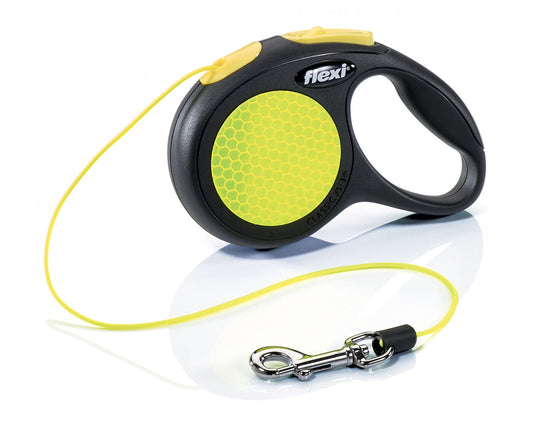 Flexi Neon XS автоматический тросовый поводок