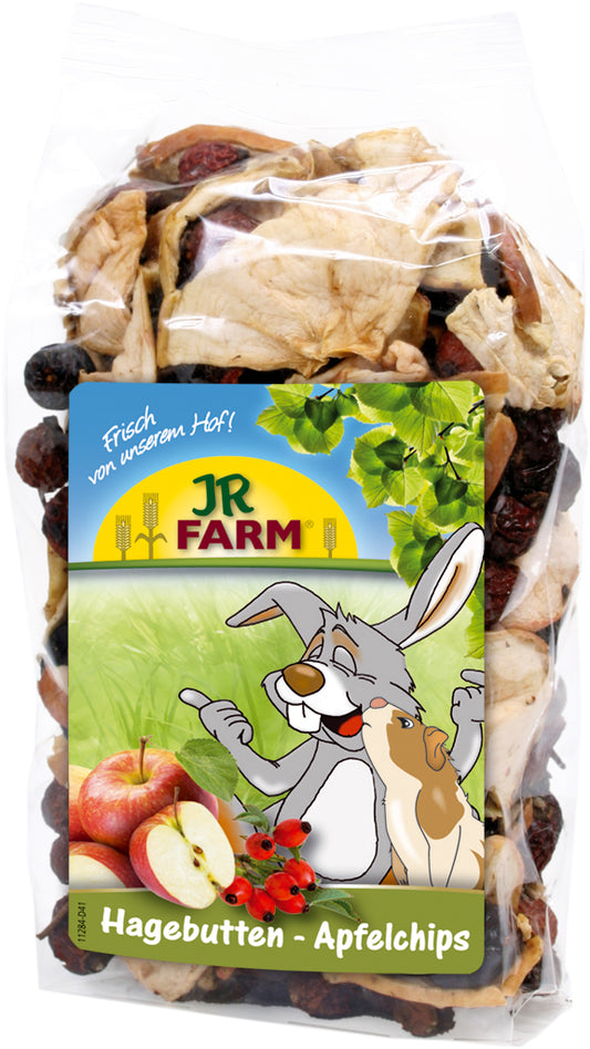 Jr Farm пищевая добавка для грызунов, с яблоками и шиповником