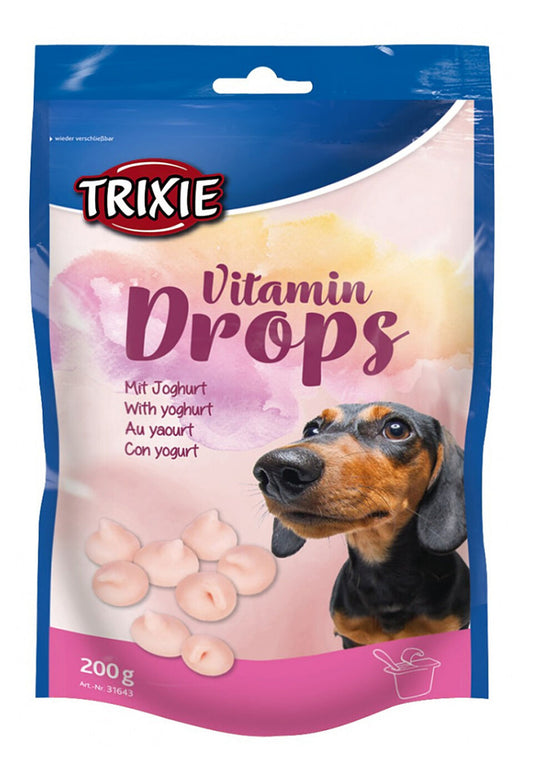 Trixie Vitamin Drops лакомство для собак с иогуртом